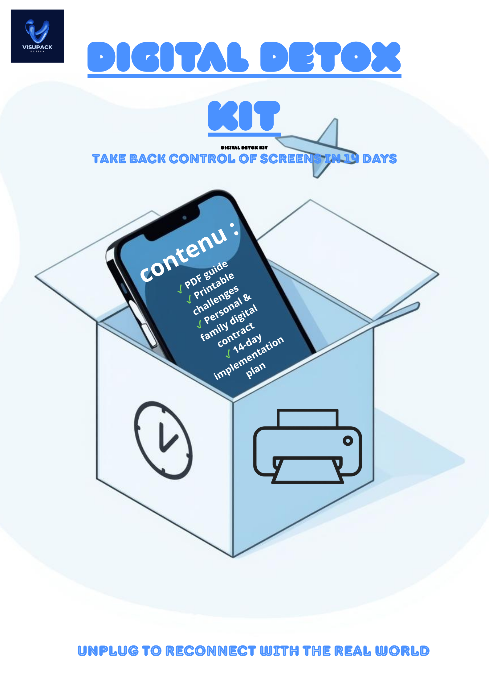 Digital Detox Kit – Take Back Control of Your Screens in 14 Days